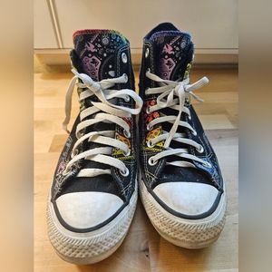 Converse All Stars Rainbow Paisley Pattern